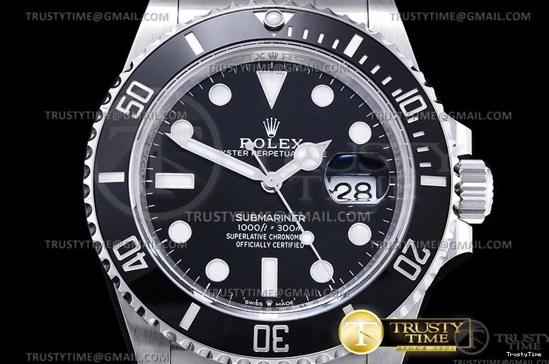 1016 WaterResistant ROLSUB0343A – Submariner 126610LN 41mm 904L SS SS Blk VSF A 1041